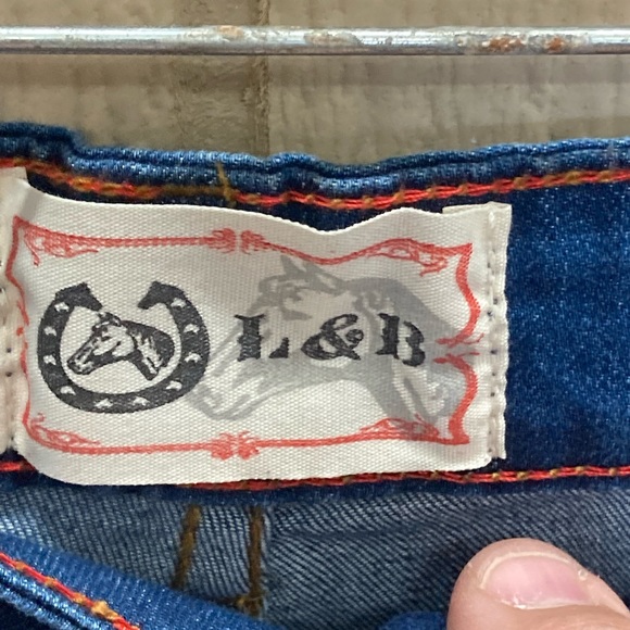 L & B Cropped, Distressed Jeans - Picture 2 of 4